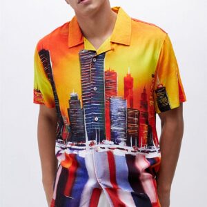 HUF CONCRETE JUNGLE S/S WOV