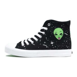 WE OUT HERE HIGH TOP SHOE